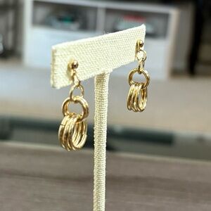 Gold Multi Hoop Earrings